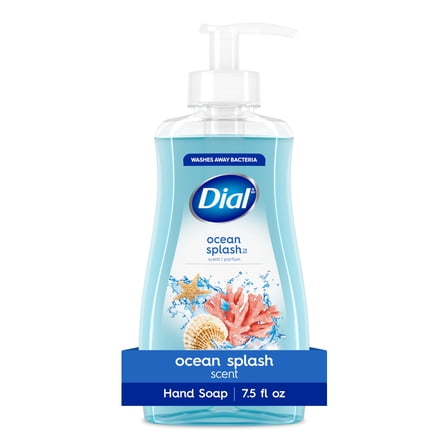 Dial Clean   Gentle Liquid Hand Soap, Ocean Splash Gentle Hand Soap, 7.5 fl oz