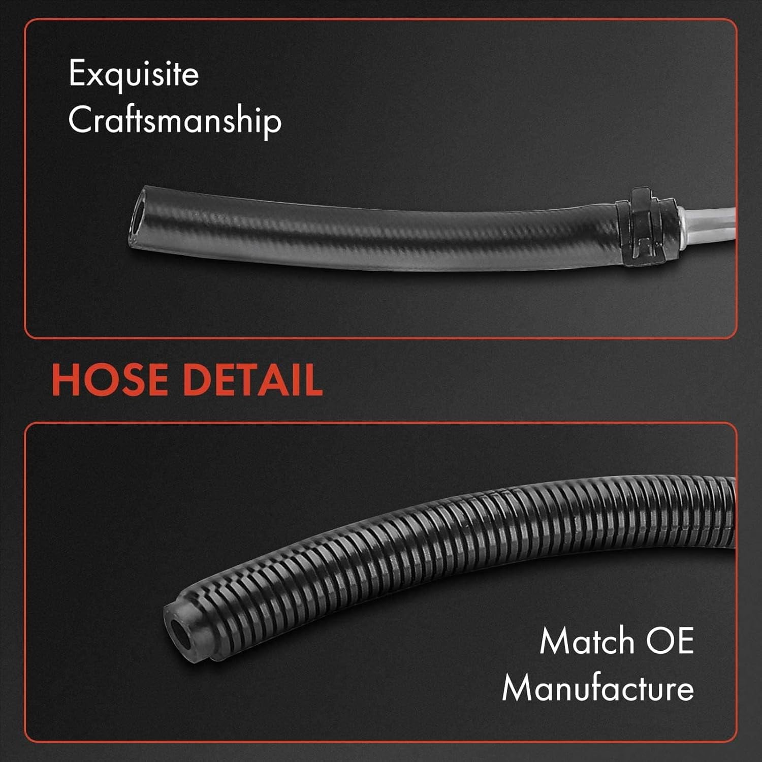 A-Premium Power Steering Hose Return Line Hose Assembly Compatible with Ford F-150 1997-2003 F-250 1997-1999 Expedition Lincoln Navigator Blackwood