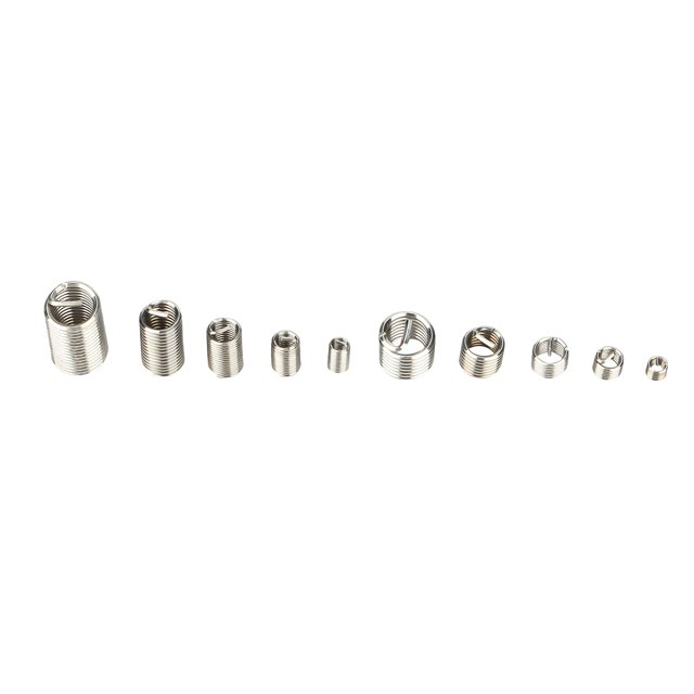 150 piezas m3 m8 acero inoxidable ss304 alambre en espiral insertos de Rosca de tornillo aumentán helicoidal la fuerza de conexión del absorción de vibraciones para servicios de