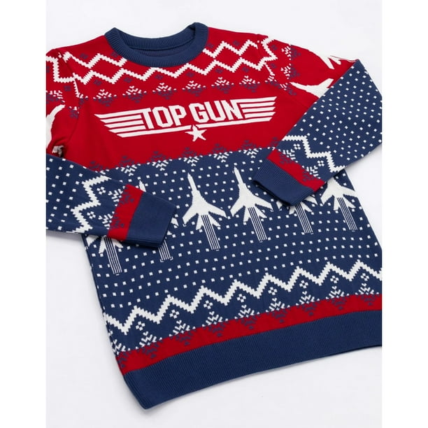 Christmas gun shop sweater