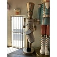 thumbnail image 4 of Giant 9ft Gold Drummer Toy Soldier Statue, 4 of 7