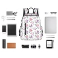 thumbnail image 4 of Balery Rose Flower B Mochila ligera para hombre y mujer: duradera e impermeable, ideal para la escuela, el trabajo, viajes y uso diario., 4 of 7