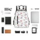 thumbnail image 4 of Disketp Rose Flower B Mochila Ligera e Impermeable, Mochila de Día Resistente para Viajes, Senderismo y Uso Diario para Hombre y Mujer, 4 of 7