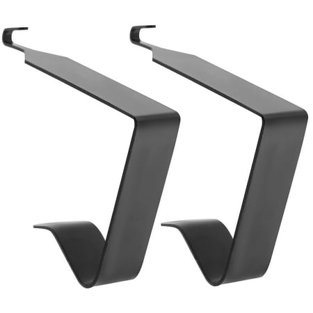 Door Back Hook Metal Mirror Coat Iron Kitchens Room Organizer Mount Hat 2 Pcs