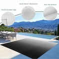 thumbnail image 6 of Outdoor Rug 4x6 ft Gray Black Ombre Waterproof Outdoor Patio Rug Mat Non Slip Outside Area Rugs Carpet for RV,Camping,Porch,Deck,Pool,Balconybackyard,Aesthetic Abstract Watercolor, 6 of 9