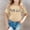 Khaki, variant on Girls Seashell Starfish Graphic T Shirt Cute Ocean Beach Crewneck Short Sleeve Tee Summer Outing Top