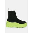 thumbnail image 6 of Quavo Knitted Platform Chunky Boots, 6 of 10