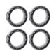 thumbnail image 2 of 3x 4 Uds Rodamiento de Bolas 6805-2RS Bujes Traseros Delanteros de Bicicleta Rodamientos de Bolas de Ranura Profunda Delgada 25x37x7mm para BB68-73 3 piezas, 2 of 8