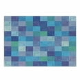 thumbnail image 1 of Sea Animals Cutting Board, Playful Dolphin in Mosaic of Colored Squares Underwater Life Theme, Decorative Tempered Glass Cutting and Serving Board, Small Size, Multicolor, by Ambesonne, 1 of 1