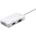 thumbnail image 3 of DisplayPort 1.2a to 4K HDMI, Dual Link DVI, and VGA Passive Adapter, White (112800), 3 of 4