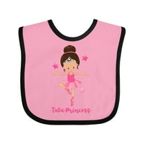 Inktastic Ballerina Tutu Princess Girls Baby Bib