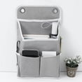 thumbnail image 6 of 2 Pack Small Wall Hanging Organizer Bag, Hanging Storage Basket with Pockets, Wall Organizer Waterproof Bin for Kitchen, Bathroom, Bedroom, Office, Courtyard, RV Camper, 6 of 9