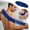 Blue, variant on African Exfoliating Net Sponge 2 Pieces Real Body Scrubber with Knots Quick-Drying Stretch Exfoliating Washcloth Loofah for Women Men Shower Accessories