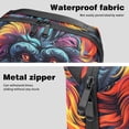 thumbnail image 4 of Monkey Waterproof Oxford Cloth Charger Pouch Storage Box PC Case Cable Box Organizer Kitchen Cord Organizer 5.9x9.44x3.14 in, 4 of 6