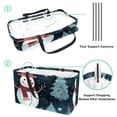 thumbnail image 4 of Snowman Premium Oxford Cloth Reusable Foldable Shopping Bag – Large Capacity for Picnic Baskets, Toy Baskets, and Shopping Baskets, 4 of 7
