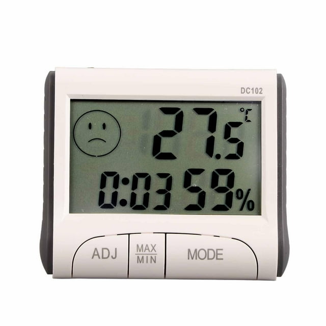 Thermomètre électronique LCD numérique, testeur de température, thermomètre sans fil, hygromètre, humidité