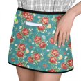 thumbnail image 2 of Men Women Aprons with Pockets Work Waist Apron Pioneer Colorful Floral Half Apron, 2 of 6