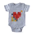 thumbnail image 1 of CafePress - Shipping Heart_Tr - Cute Infant Baby Football Bodysuit, 1 of 1