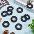 thumbnail image 4 of 12Pcs Paddle Drip Rings Black Plastic PVC Replacement Parts Universal Kayak Rubber Canoe Shaft Rafting Splash Guards Paddles Oar Drips Ring for Sport Water Boat Accessories, 4 of 6