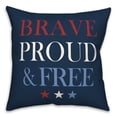 thumbnail image 2 of Creative Products Red White and Blue 18x18 Spun Poly Pillow, 2 of 3