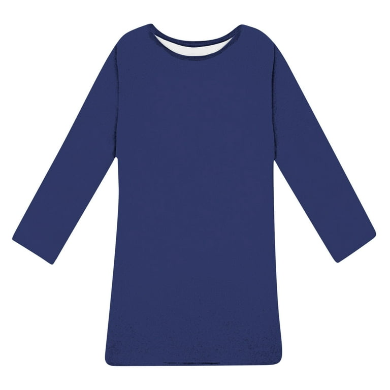 long sleeve t shirt dress plus size YeGine Oversize Tshirt Dress Plus Size Short Sleeve Maxi Dress with Pockets  Dark Blue XL at Amazon Women's Clothing store