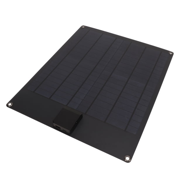 Mantenedor De Batería Solar, 20W Silicio Monocristalino RV Panel Solar Cargador De Batería Solar Paneles Solares Con Un Chip De Carga Inteligente Para Diversas Aplicaciones,