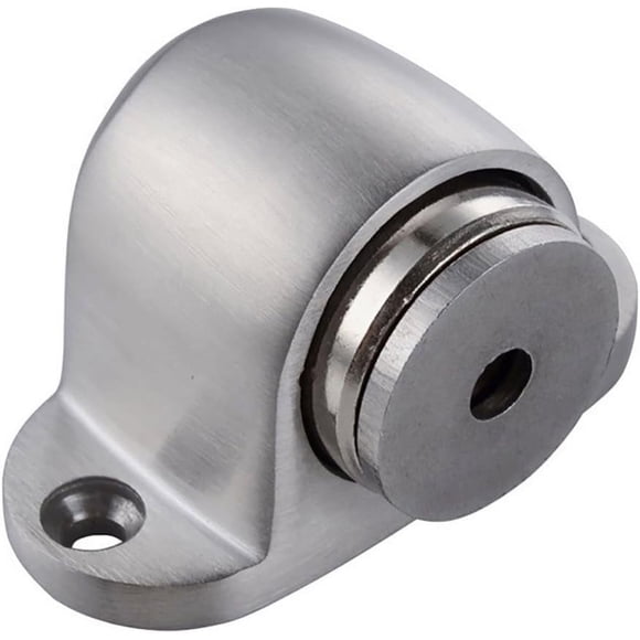 Home Office Accessory, Protection Design Magnetic Door Stop Silent Rubber Bumper, Easy Installation for Rust-Proof and Durable Use