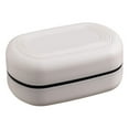 thumbnail image 1 of 1x With Lid Travel Reusable Soap Box Dish Holder Bathroom Container Soap Case, 1 of 4