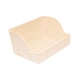 thumbnail image 3 of Caja de arena de conejo anti -salpicaduras para hámster de chinchillas con Beige, 3 of 8