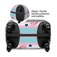 thumbnail image 5 of Wukai Flamingo1 Elastic Luggage Cover: Personalized Protection for Your Suitcase - Fits 19~29-inch, Washable & Durable Travel Companion-, 5 of 8