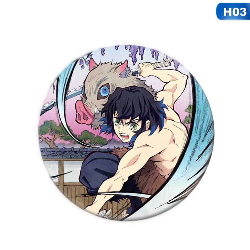 KABOER Demon Slayer Kimetsu no Yaiba Button Pins Gift, Demon Slayer