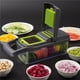 thumbnail image 2 of Matsuzay Pelador de frutas y verduras para ensalada 5 en 1, cortador, cortador, picador, rallador, herramienta de cocina Cocina y Comedor Verde Matsuzay HA025445-01, 2 of 5