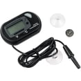 thumbnail image 2 of Termómetro digital LCD para acuarios, ideal para medir la temperatura del agua en terrarios y peceras., 2 of 5
