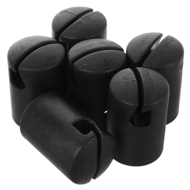 6pcs Small Trampoline Rod Covers Trampoline Poles Covers Professional Rod Covers Plastic Trampoline Pole Caps Heavy Duty Trampoline Pole Covers Replacement Trampoline Pats