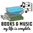 thumbnail image 2 of CafePress - Books And Music - 11 oz Ceramic Mug - Novelty Coffee Tea Cup, 2 of 4