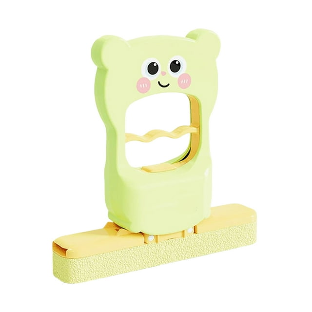 Cute Cat Pattern Mini Handheld Mop and Small Absorbent Cleaning Brush for Efficient Dusting and Quick Spills