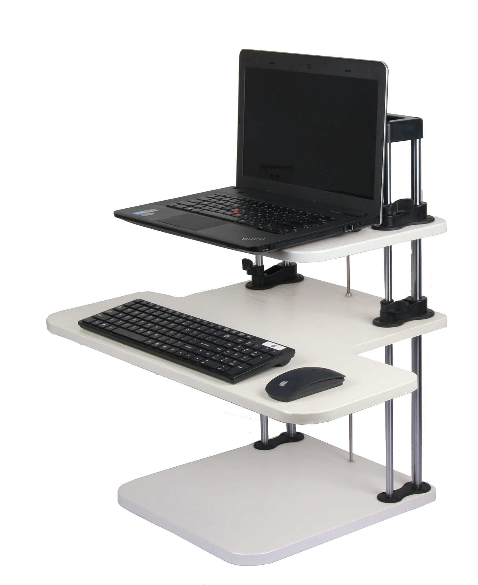 Sit Stand Desk Height Adjule Table Computer Laptop Sit Stand Desk Height Adjule Table Computer Laptop Lightweight Standing Com