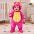 thumbnail image 6 of MEZZALL Boys Girls Jumpsuit Long Sleeve Cartoon Dinosaur Design Hood Romper Clothes Zip Up Onesie One-Pieces, 6 of 8