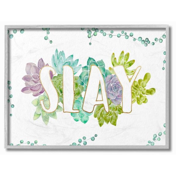 Stupell Home Décor Leaf Flowers Framed Art Print, by Ziwei Li