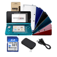 thumbnail image 1 of Nintendo 3DS Handheld Gaming Console Refurbished - Random Color Bundle with RetroFam 32GB SD Card, Case & Glass Protector, 1 of 8