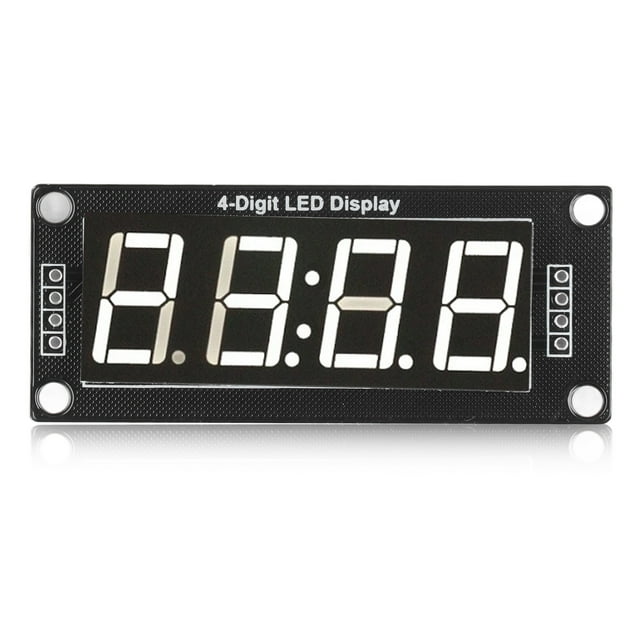 Módulo de pantalla digital LED,Módulo de pantalla digital LED Módulo de pantalla de reloj Pantalla segmentada Diseño aerodinámico Jadeshay A