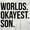 White, variant on Worlds Okayest Son Funny Children Boys Kids T Shirt Tees Tops Teen Brisco Brands X