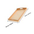 thumbnail image 4 of Toddmomy 1Set Tray Montessori Wooden For Kids Rectangular Shape Synthetic Material With Handle Design, 4 of 5