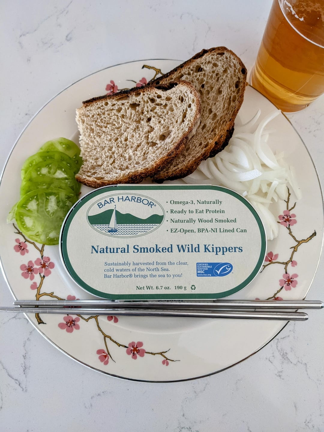 (12 Pack) Bar Harbor Natural Smoked Wild Kippers, 6.7 oz