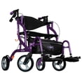 thumbnail image 2 of Airgo Fusion F20 Side-Folding Rollator & Transport Chair, 2 of 5