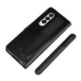 thumbnail image 4 of Allytech For Samsung Galaxy Z Fold 4 Flip Card Wallet Case,Shockproof 360 Full Protection Luxury PU Leather with Pen Holder Slim Folding Shell Cover and Strap.For Samsung Galaxy Z Fold 4,Black, 4 of 7