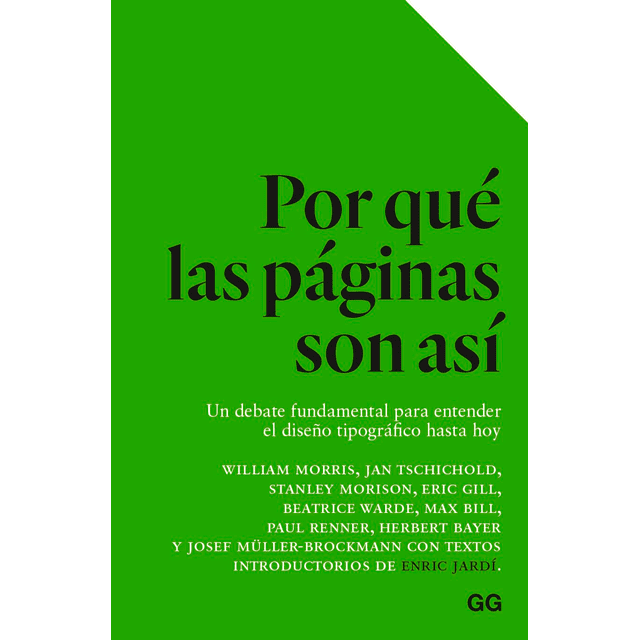 POR QUE LAS PAGINAS SON ASI EDITORIAL GG Pasta Blanda