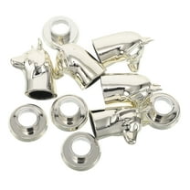 COSMOBETTY Plastic Golden Perfume Bottle Cap Diy Accessories For Perfume Enthusiasts 5Pcs