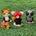 thumbnail image 5 of ComfiTime Crochet Kit for Beginners to Intermediate – Amigurumi Starter Kit w/ Video Tutorials & Step-by-Step Instructions, Complete Animal Craft Accessories for Adults, Kids, Red Panda/Raccoon/Fox, 5 of 13