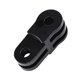 thumbnail image 5 of Conector de actividad de extensión de aluminio para cámara negra para brazo pivotante de 3 vías para trípode Hero 2 3 3+ 4 Mou negro, 5 of 5